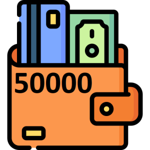 َشارژ 50000 تومانی کیف پول